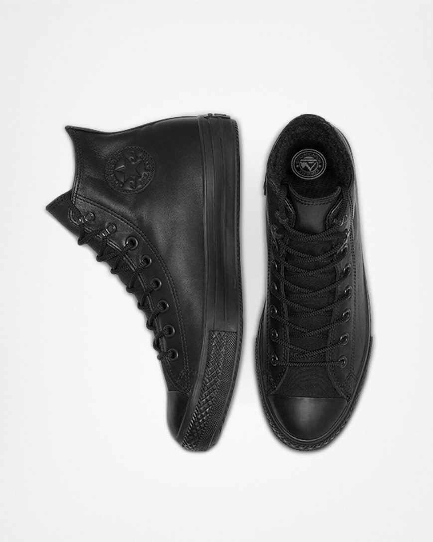 Tenisi Inalti Barbati Converse Chuck Taylor All Star Iarnă GORE-TEX® Negrii | RO CLAOI567